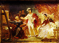 Francois the Ist in the studio of Rosso, fragonard