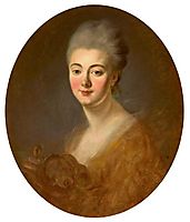 Portrait of Elisabeth Sophie Constance de Lowendhal, 1785, fragonard