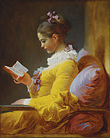 A Young Girl Reading, 1776, fragonard