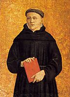 Augustinian Saint, c.1460, francesca