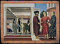 The Flagellation of Christ, 1450, francesca