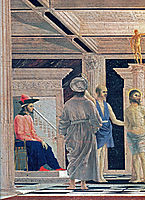 The Flagellation of Christ (detail), c.1465, francesca
