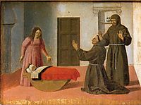 St. Anthony Resurrects a Child, c.1460, francesca