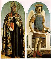 St. Augustine and St. Michael , francesca