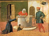 St. Elizabeth Saves a Boy, c.1460, francesca