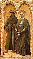 St. Francis and St. Elizabeth, c.1460, francesca