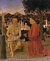 St. Jerome and a Donor, 1451, francesca