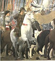 Victory of Constantine at the Battle of the Milvian Bridge, 1464, francesca