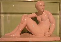 Seated nude , 1910, fresnaye