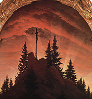 The Cross in the Mountains, 1808, friedrich