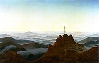 Morning in the Sudeten Mountains, friedrich