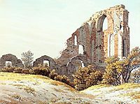 The Ruins of Eldena, 1825, friedrich
