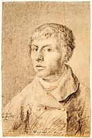 Self-portrait as a young man, 1800, friedrich