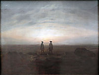 Two Men by the Sea, friedrich