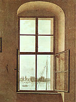 View from the Painter-s Studio, 1805-1806, friedrich