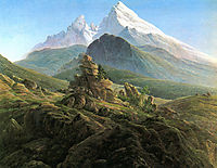 The Watzmann, 1825, friedrich
