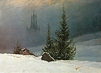Winter landscape, c.1811, friedrich