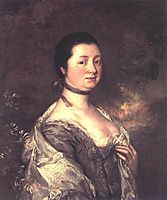 The Artist-s Wife, c.1758, gainsborough
