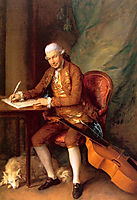 Carl Friedrich Abel, 1777, gainsborough