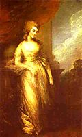 Georgiana, Duchess of Devonshire, 1783, gainsborough