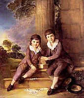 John and Henry Trueman Villebois, c.1783, gainsborough