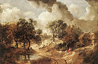 Landscape in Suffolk, c.1750, gainsborough