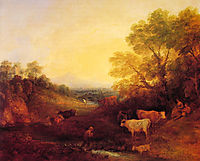 Landscape with Cattle, c.1773, gainsborough