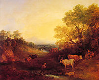 Landscape with Cattle, c.1773, gainsborough