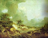 Landscape with Sandpit, c.1747, gainsborough