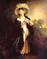 Miss Elizabeth Haverfield, c.1782, gainsborough