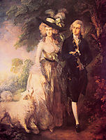 Mr. and Mrs. William Hallett (The Morning Walk), 1785, gainsborough