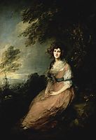 Mrs. Richard Brinsley Sheridan, 1786, gainsborough