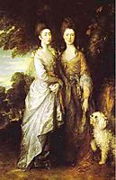 The Painter-s daughters, 1770, gainsborough
