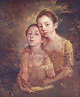 Portrait of the artist-s daughter with a cat, c.1759, gainsborough