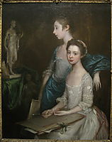 Portrait of the Artist-s Daughters, gainsborough
