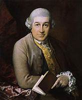 Portrait of David Garrick, 1770, gainsborough