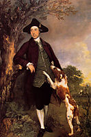 Portrait of George Venables Vernon, 2nd Lord Vernon, 1767, gainsborough
