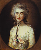 Portrait of Grace Dalrymple Elliott, c.1778, gainsborough