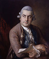 Portrait of Johann Christian Bach, 1776, gainsborough