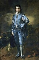 The Blue Boy (Portrait of the Jonathan Buttall), 1770, gainsborough