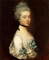 Portrait of Lady Elizabeth Montagu, Duchess of Buccleuch and Queensberry, gainsborough