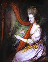 Portrait of Louisa, Lady Clarges, 1778, gainsborough