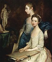 Portrait of the Molly and Peggy, c.1760, gainsborough
