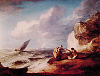 Rocky Coastal Scene, 1781, gainsborough