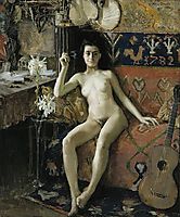 Démasquée, 1888, gallenkallela