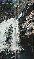 Mäntykoski Waterfall, 1893, gallenkallela