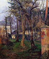Abandoned garden in Rouen, c.1884, gauguin