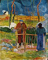 Bonjour, Monsieur Gauguin, 1889, gauguin