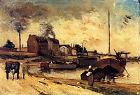 Cail Factories and Quai of Grenelle, 1875, gauguin