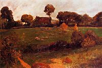 Farm in Brittany, 1886, gauguin
